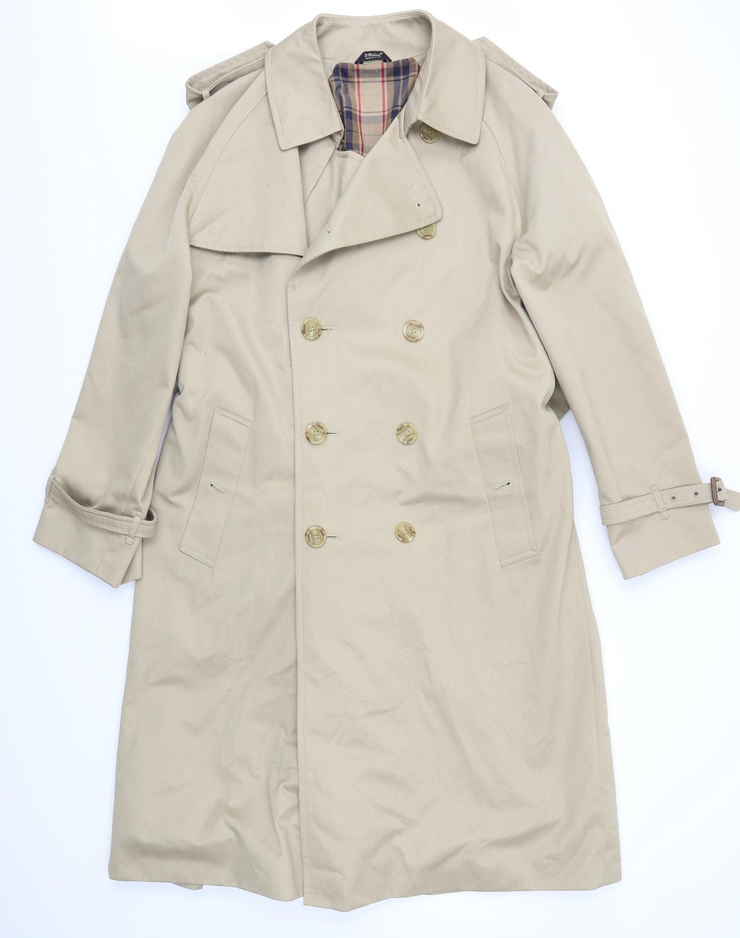St Micahel Womens Beige   Jacket Coat Size S