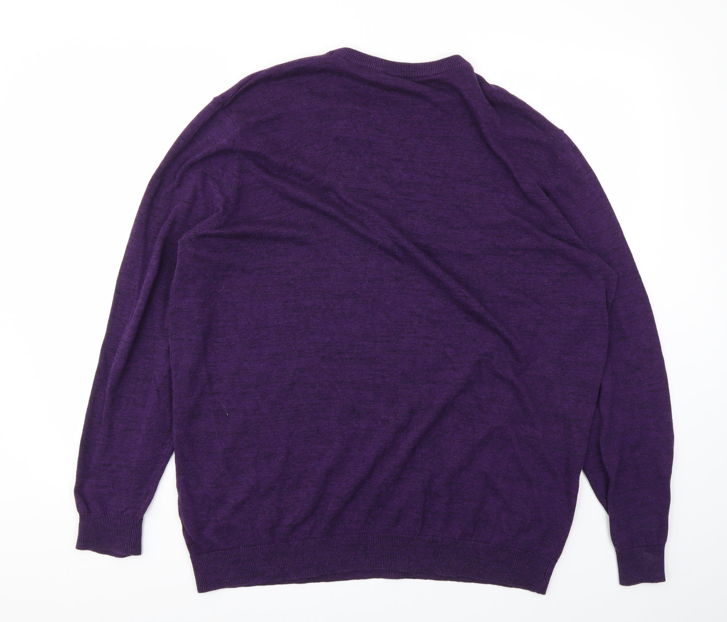 George Mens Purple   Pullover Sweatshirt Size XL