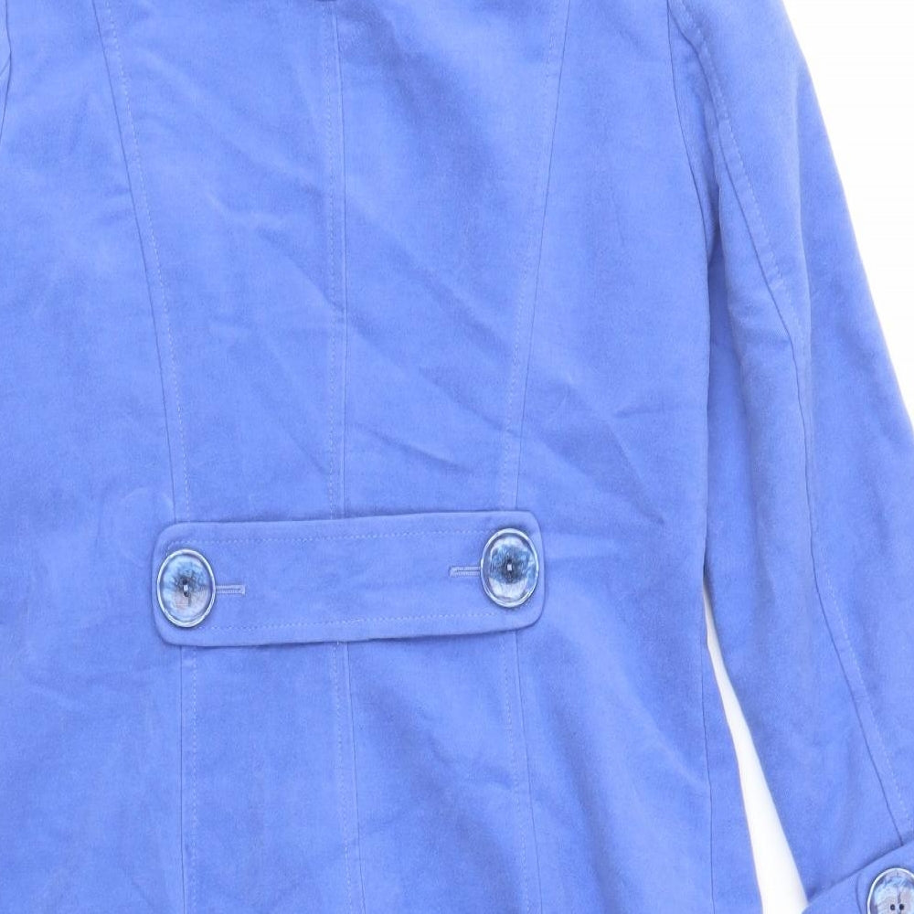 M&S Womens Blue   Jacket Coat Size 14