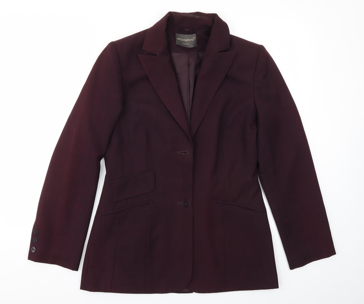 Primark Womens Purple   Jacket Blazer Size 12