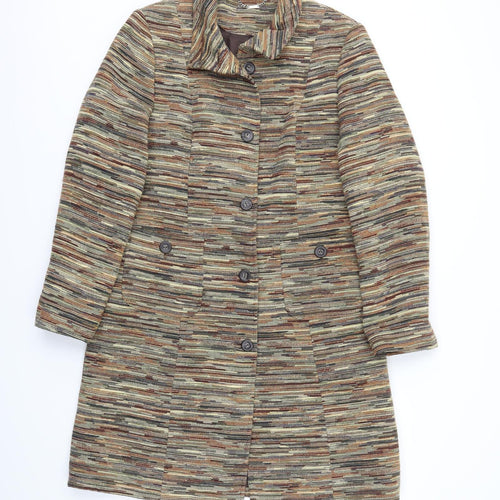 NEXT Womens Multicoloured   Jacket Coat Size 14