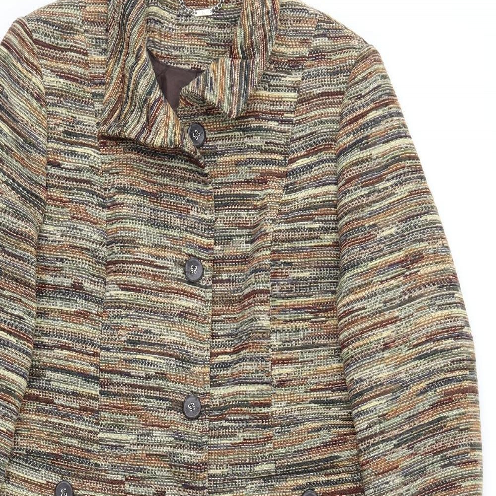 NEXT Womens Multicoloured   Jacket Coat Size 14