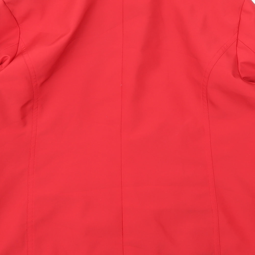 BM Womens Red   Jacket Coat Size S