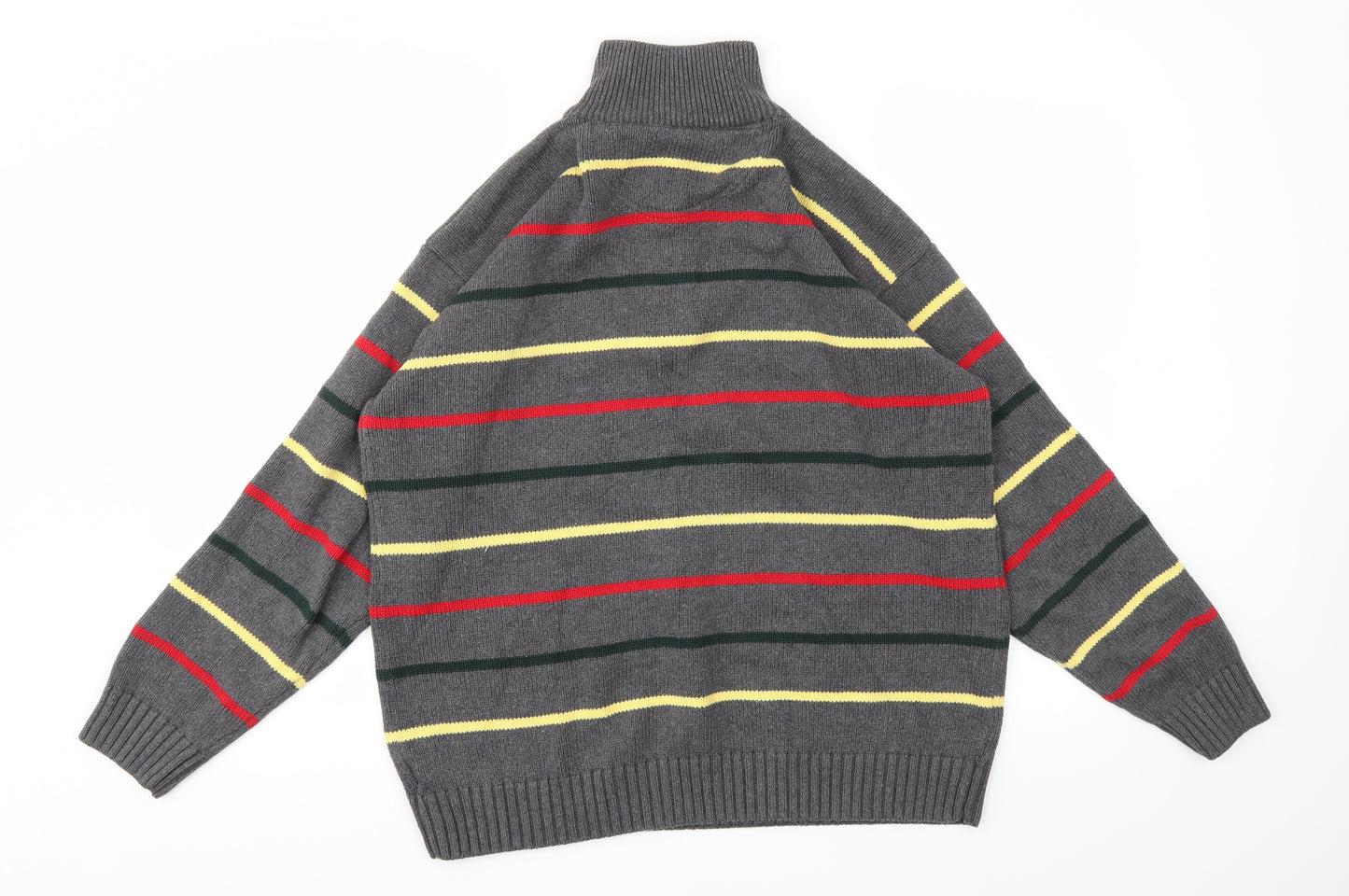 Paul & Shark Mens Multicoloured Striped  Pullover Sweatshirt Size XL