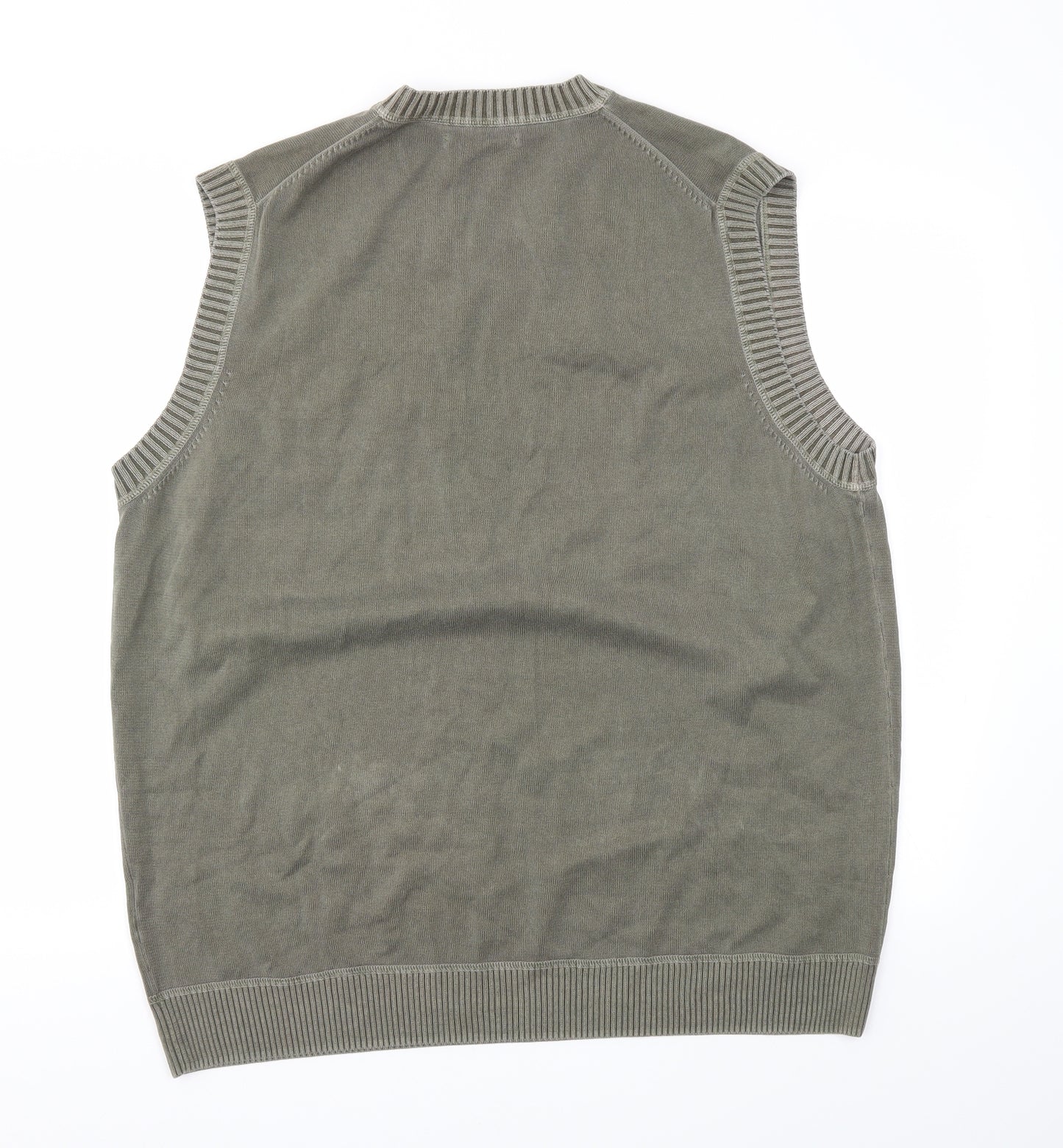 M&S Mens Green   Pullover Sweatshirt Size XL