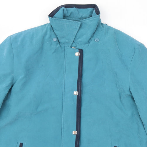 ELEGANCE Womens Blue   Jacket Coat Size 14