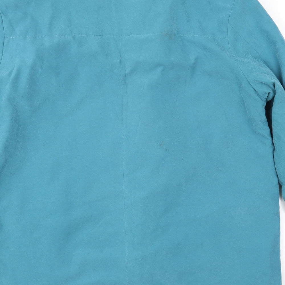 ELEGANCE Womens Blue   Jacket Coat Size 14