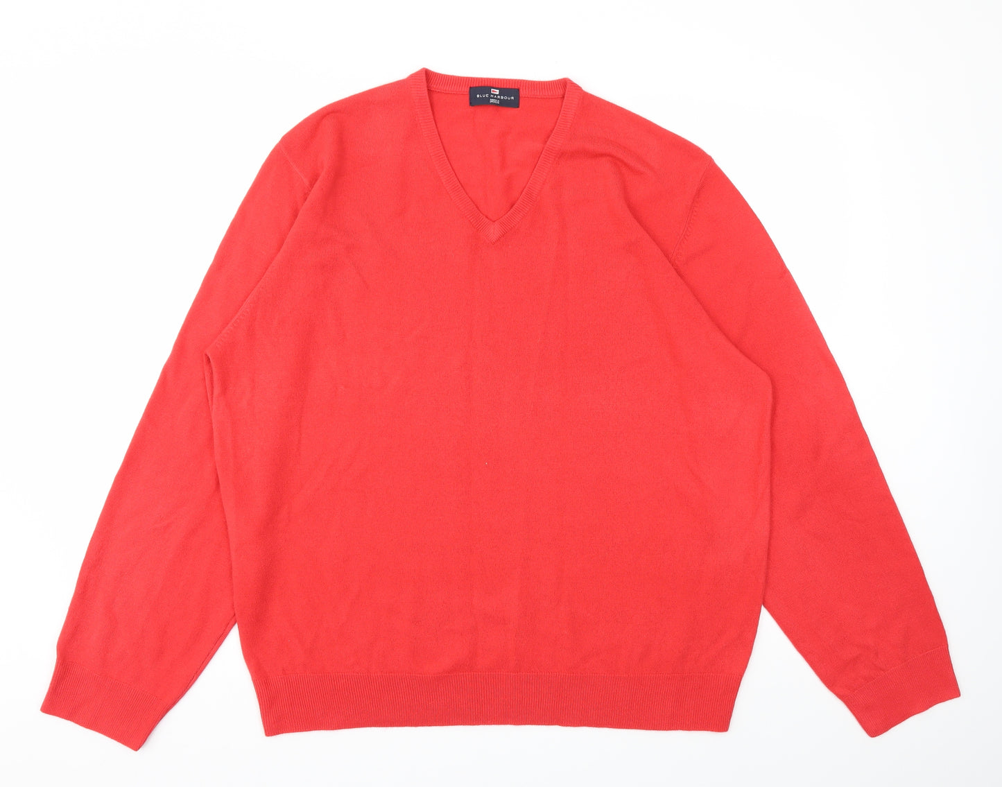 M&S Mens Red   Pullover Sweatshirt Size XL