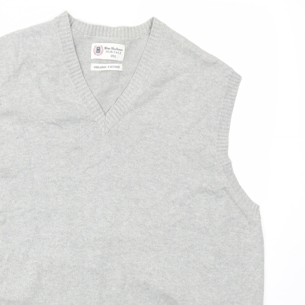 M&S Mens Grey   Pullover Sweatshirt Size XL