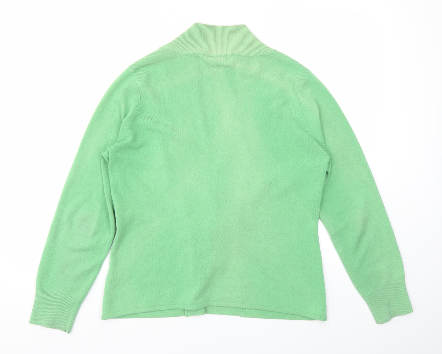 Wallis Womens Green   Cardigan Jumper Size 18