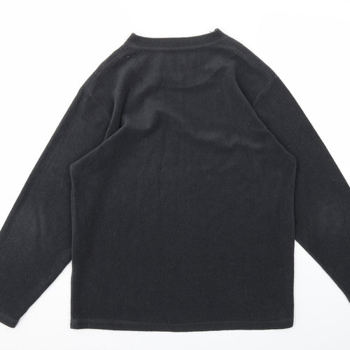 Cedar Wood State Mens Black   Pullover Sweatshirt Size S