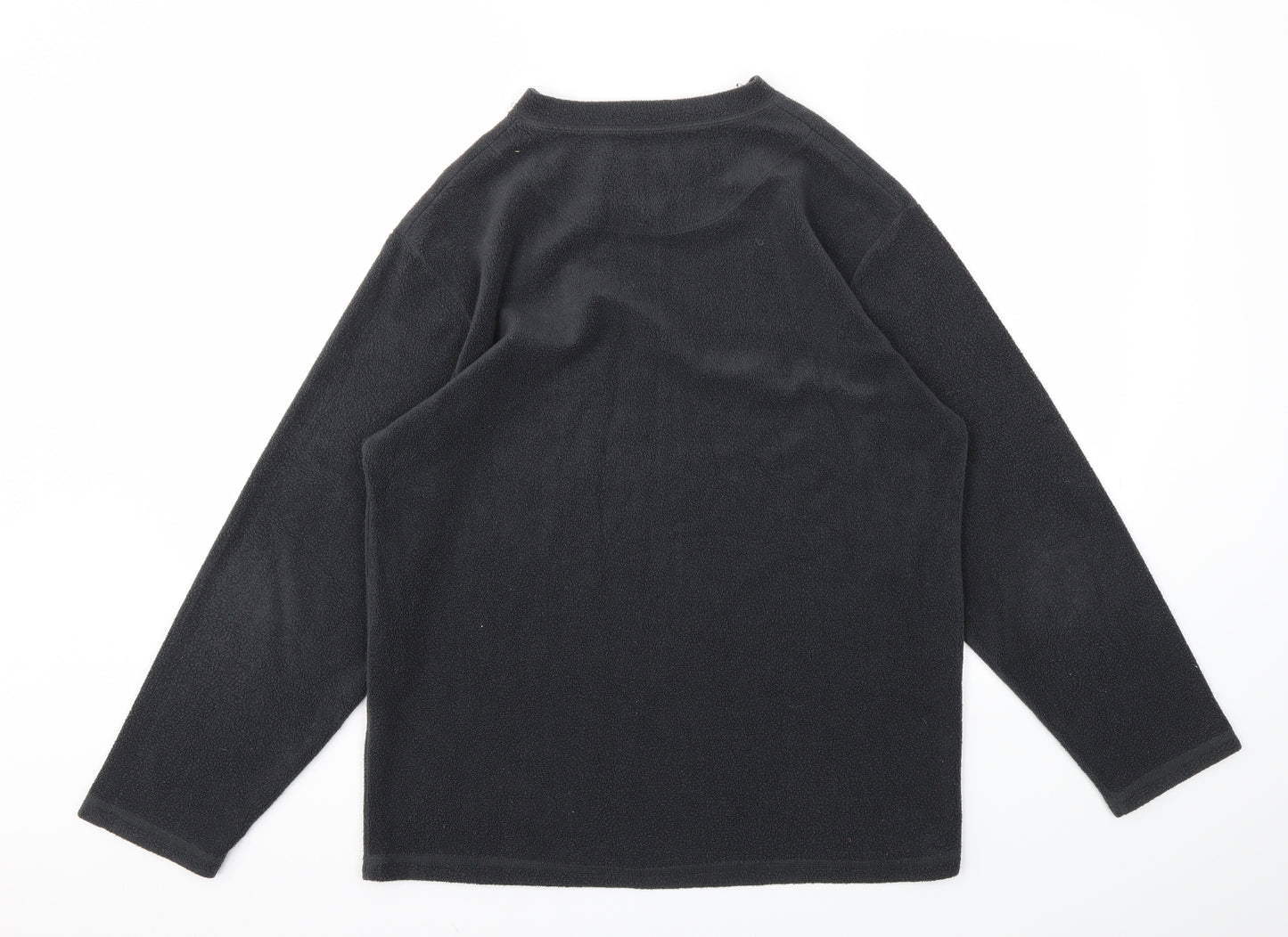 Cedar Wood State Mens Black   Pullover Sweatshirt Size S