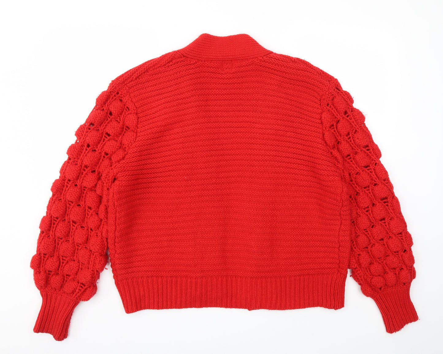 River Island Womens Red   Cardigan Jumper Size S