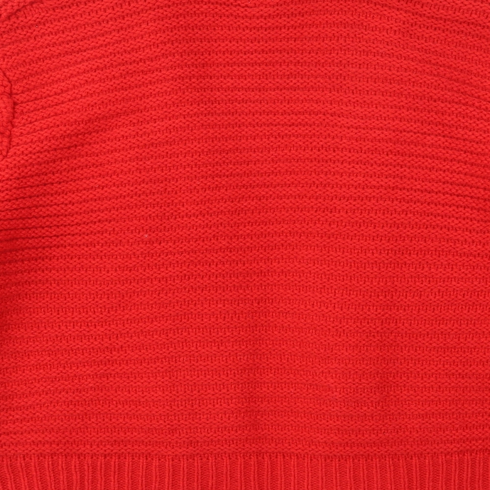 River Island Womens Red   Cardigan Jumper Size S