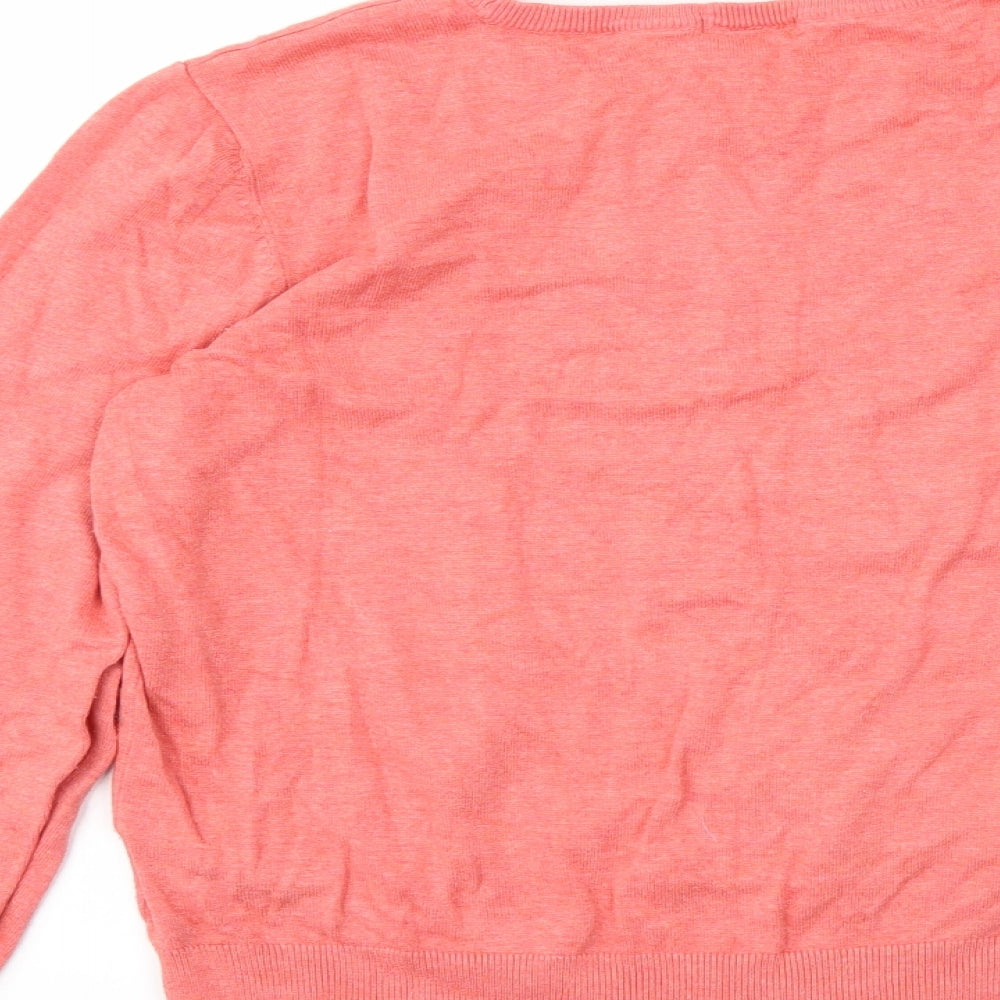 H&M Womens Pink   Pullover Jumper Size L