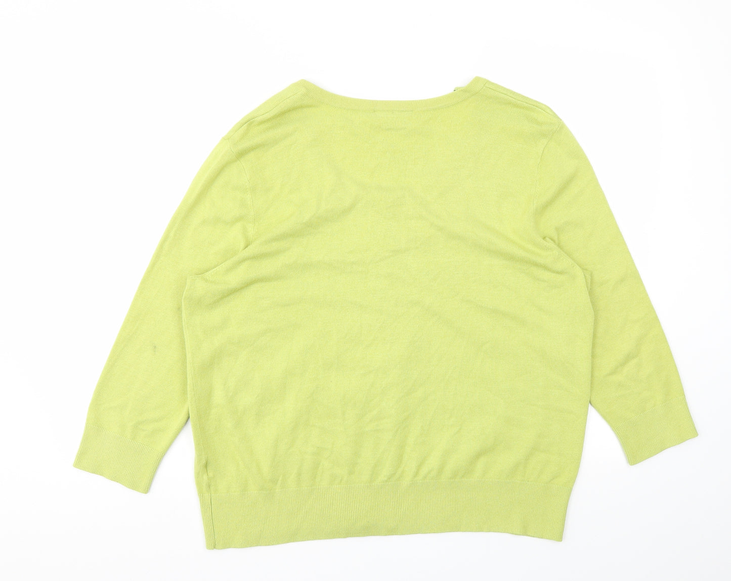 Wallis Womens Green   Cardigan Jumper Size 20