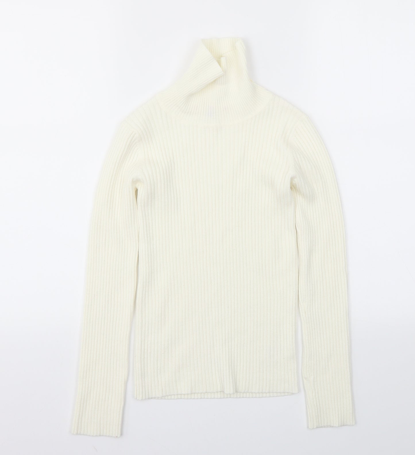 jhon lewis  Girls Ivory   Pullover Jumper Size 11 Years
