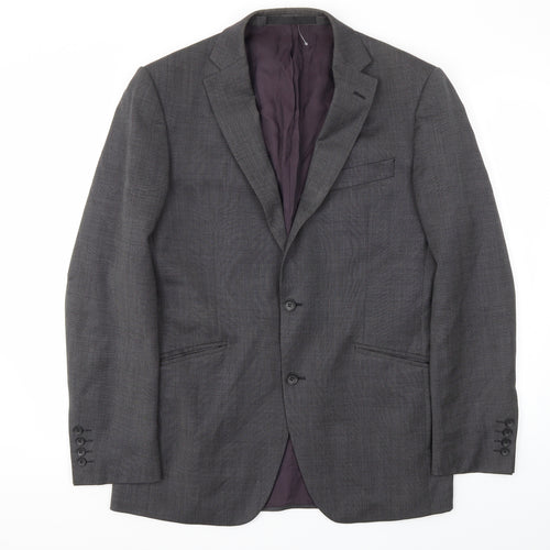 M&S Mens Grey   Jacket Blazer Size 40