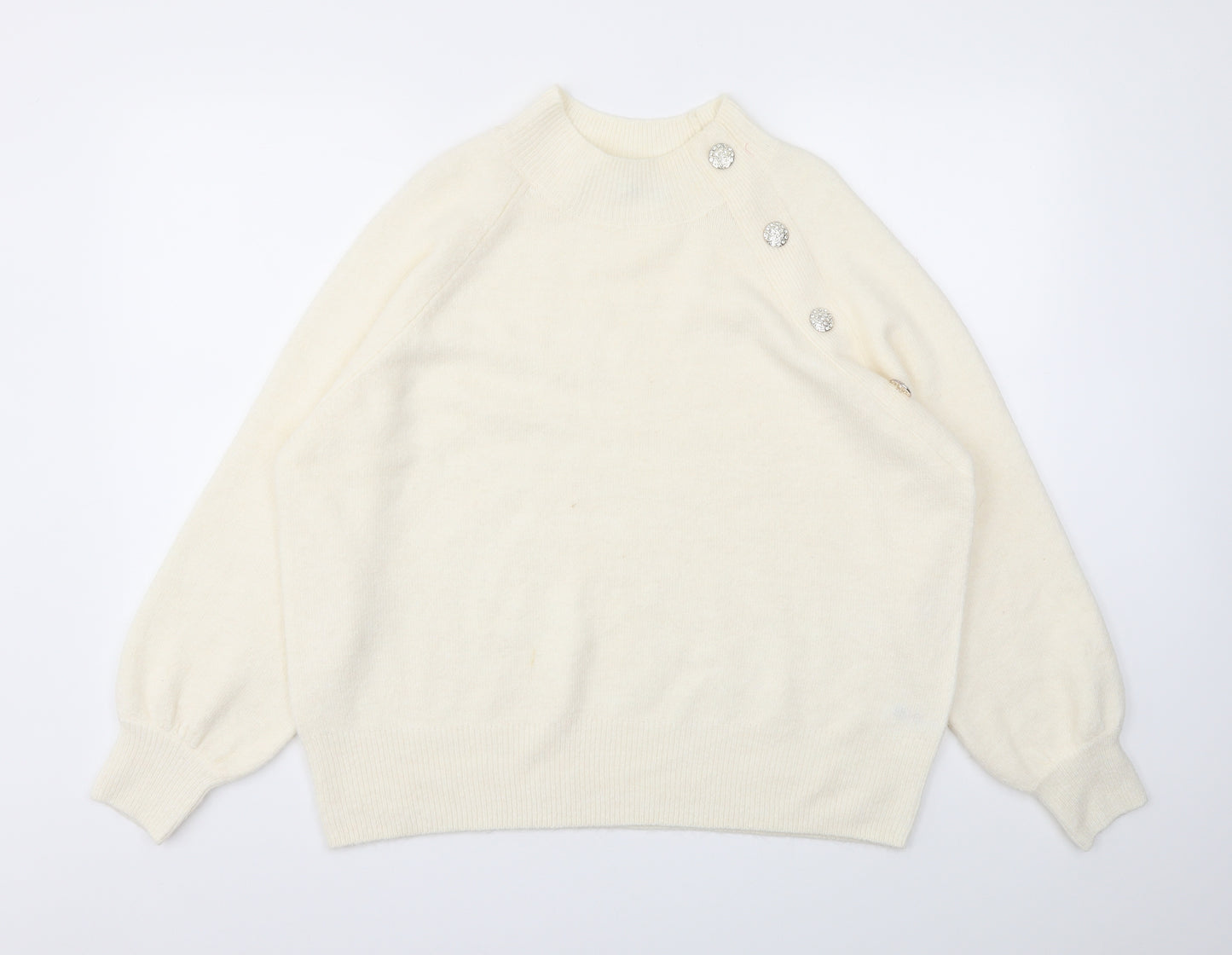 George Womens Beige   Pullover Jumper Size L