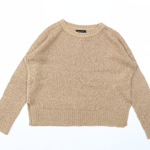 New Look Womens Beige   Pullover Jumper Size S