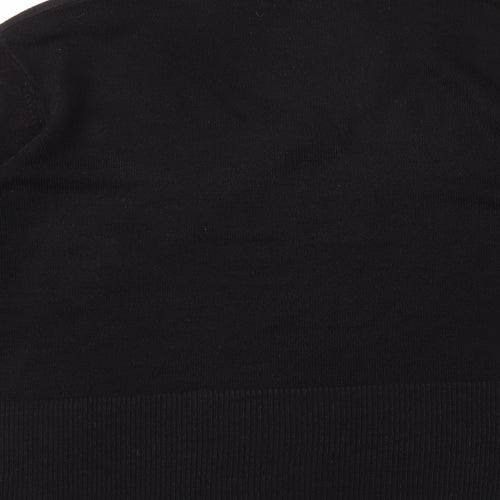Debbie Morgan Womens Black   Pullover Jumper Size L