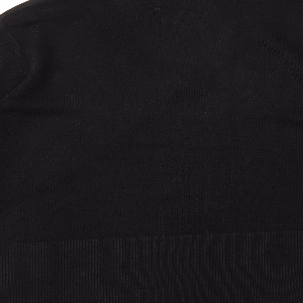 Debbie Morgan Womens Black   Pullover Jumper Size L