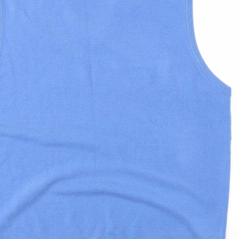 M&S Mens Blue   Pullover Sweatshirt Size 2XL