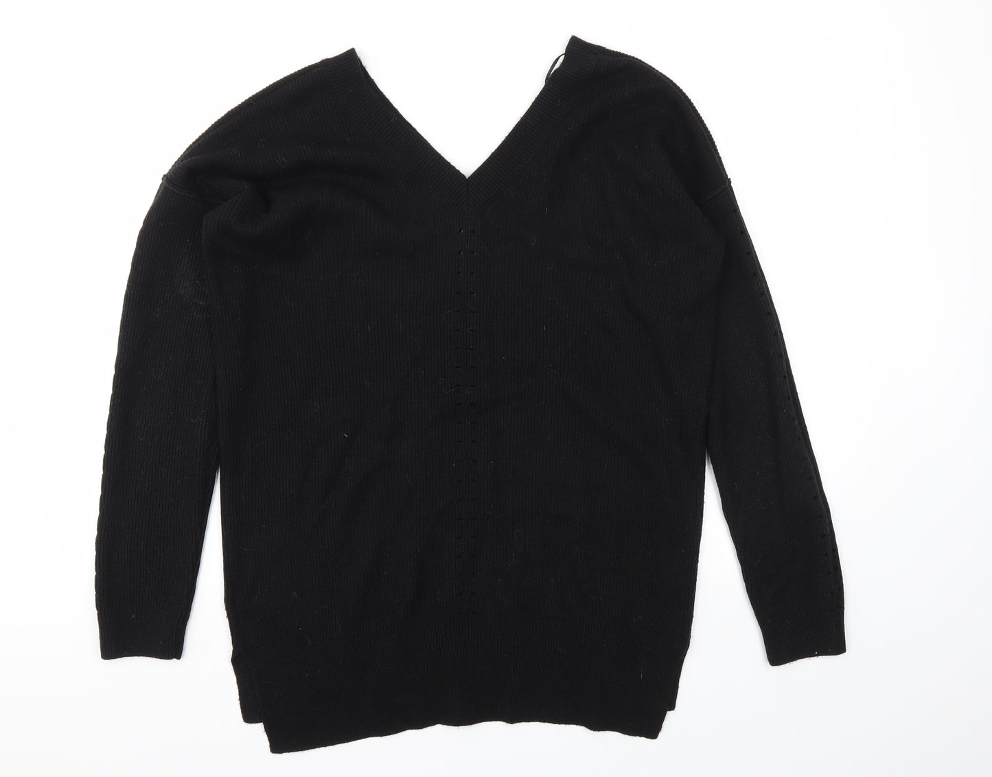 Topshop Womens Black   Pullover Jumper Size 8