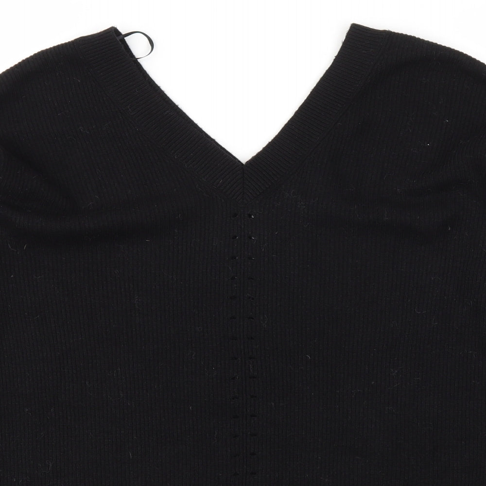 Topshop Womens Black   Pullover Jumper Size 8