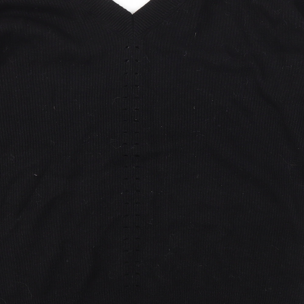 Topshop Womens Black   Pullover Jumper Size 8
