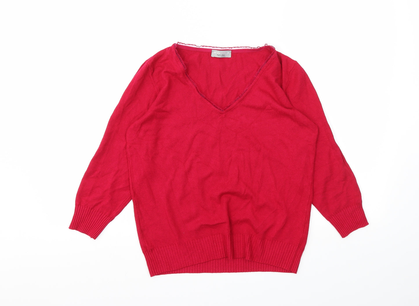 M&S Womens Pink   Pullover Jumper Size 14