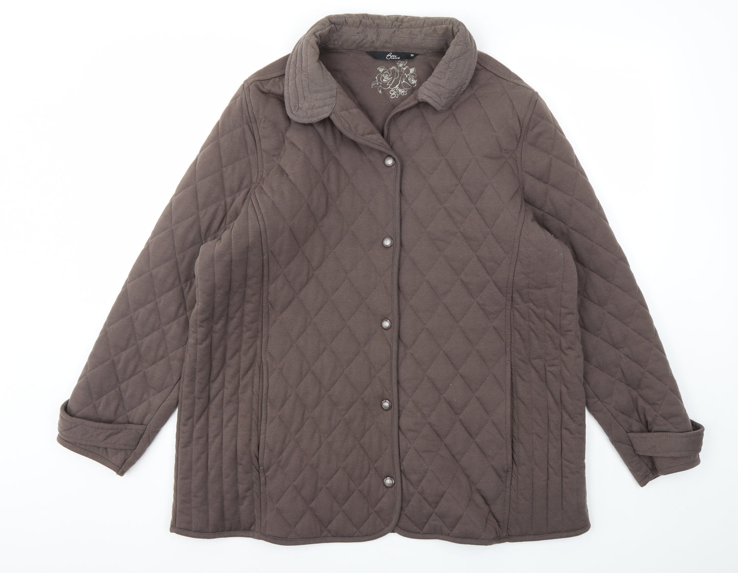BHS Womens Brown   Jacket Coat Size 20