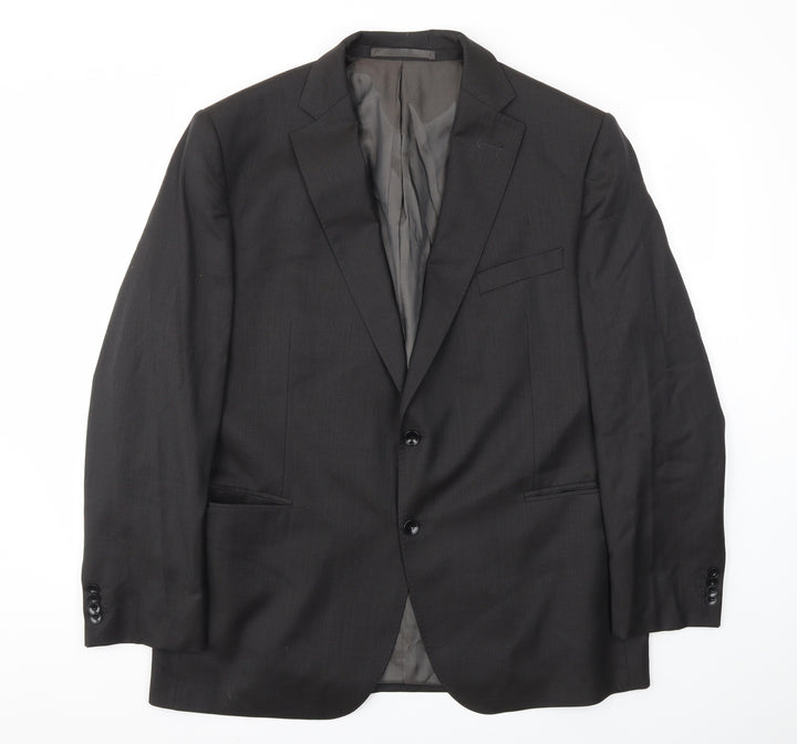M&S Mens Grey Jacket Blazer Size 44