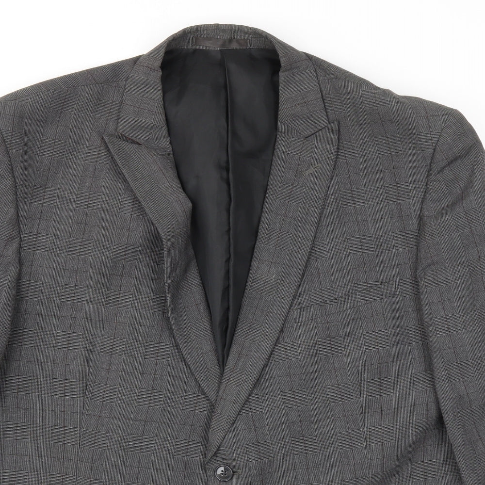 F&F Mens Grey   Jacket Blazer Size 46