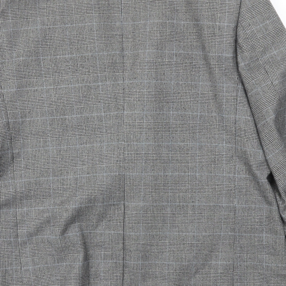 Cedar Wood State Mens Grey   Jacket Blazer Size 46