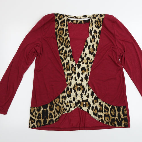 SheIn  Womens Purple   Basic Blouse Size L
