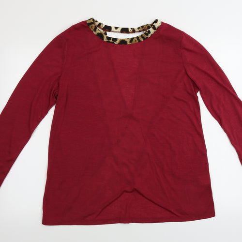 SheIn  Womens Purple   Basic Blouse Size L