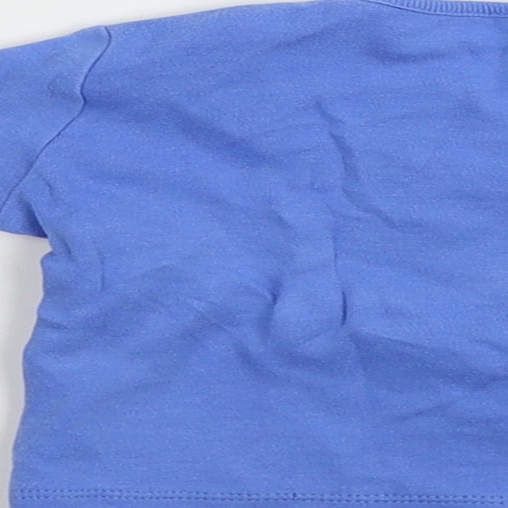 F&F  Boys Blue   Basic T-Shirt Size 3-6 Months
