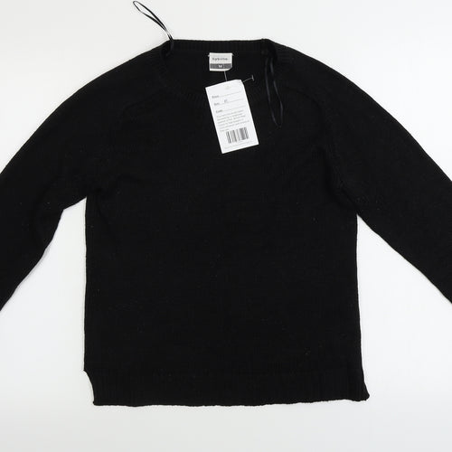 Sybilla  Womens Black   Pullover Jumper Size M