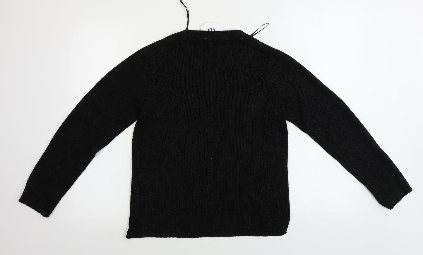 Sybilla  Womens Black   Pullover Jumper Size M