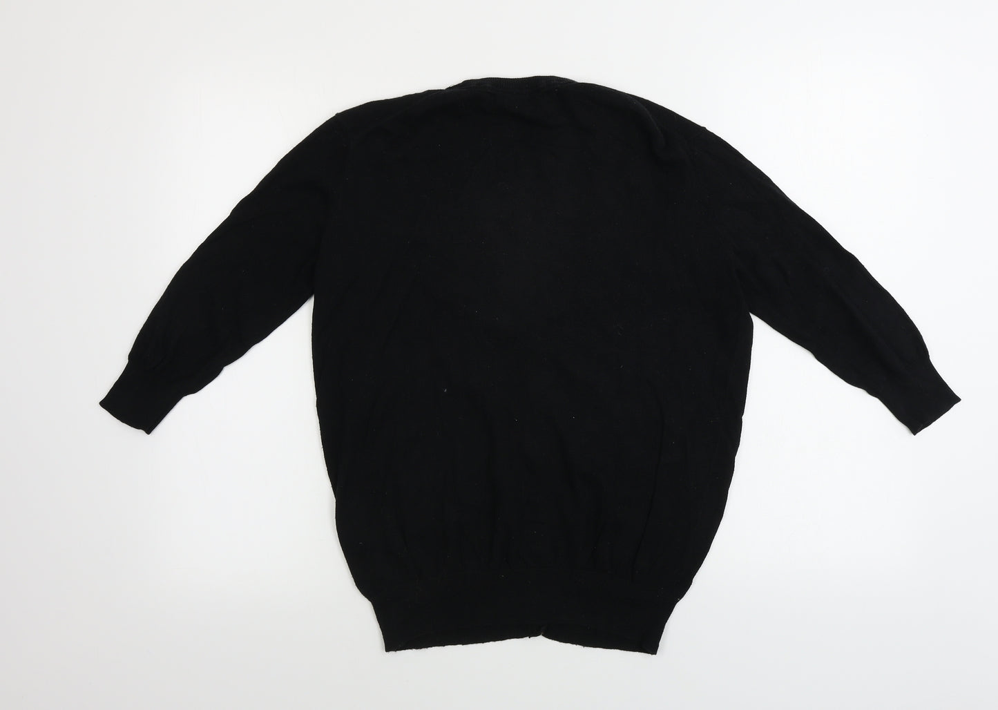 Zara Womens Black   Cardigan Jumper Size S