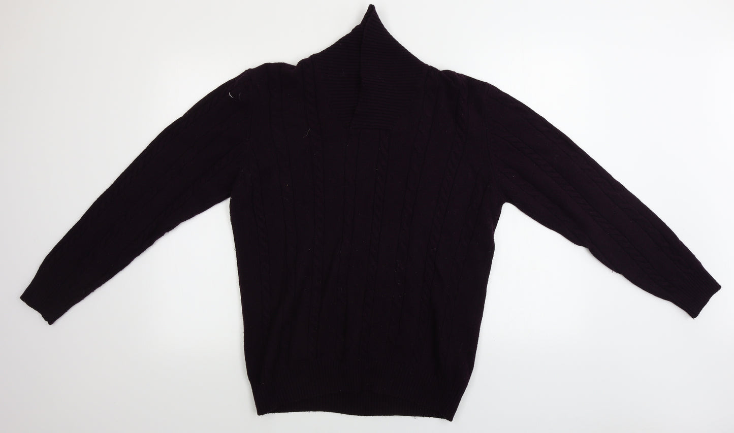 Marks and Spencer  Mens Purple   Pullover Jumper Size L