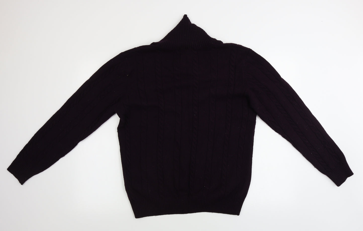 Marks and Spencer  Mens Purple   Pullover Jumper Size L