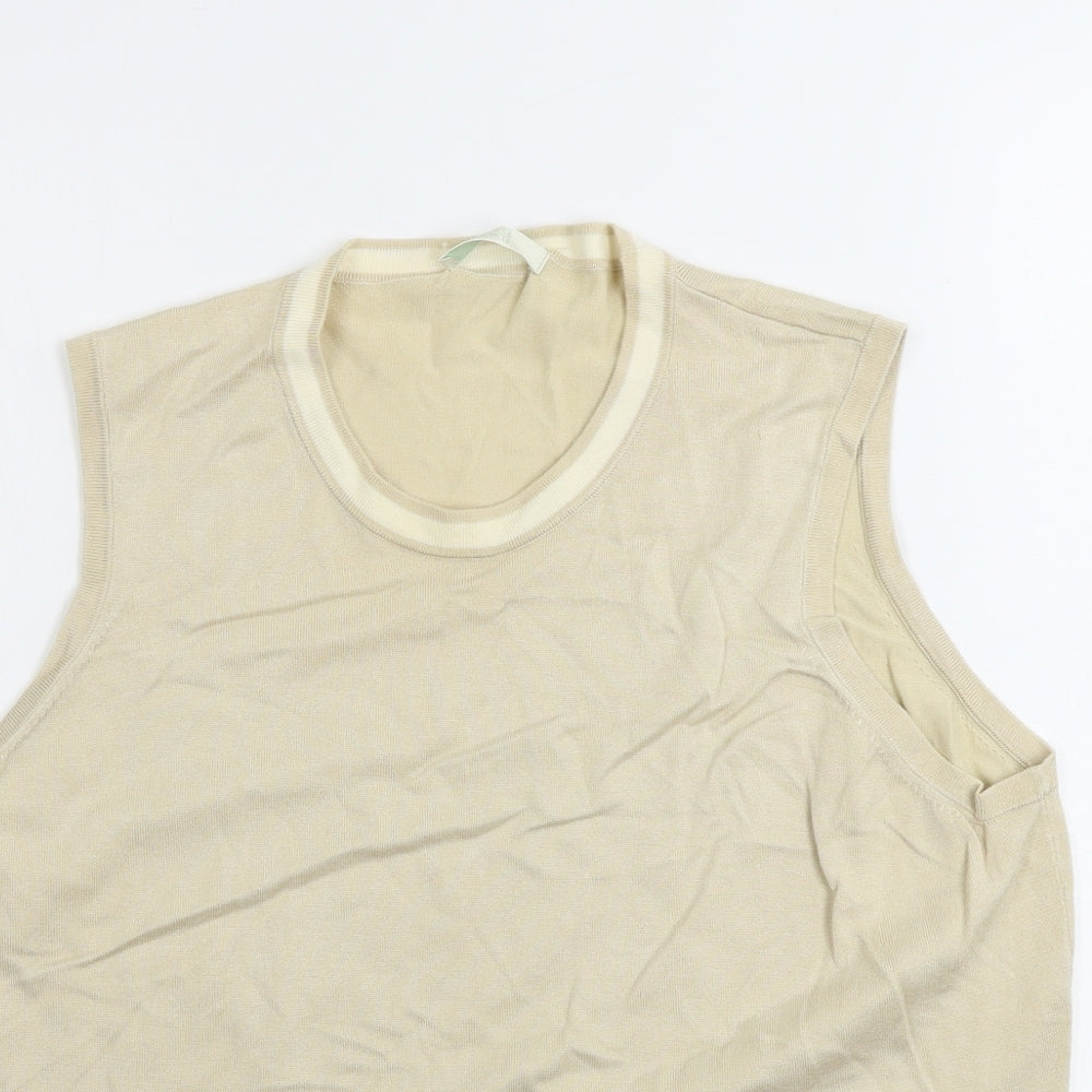 Marks and Spencer  Womens Beige   Pullover Jumper Size 22