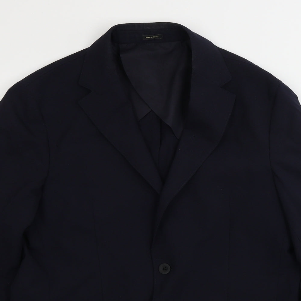 Preworn  Womens Blue   Jacket Blazer Size 10