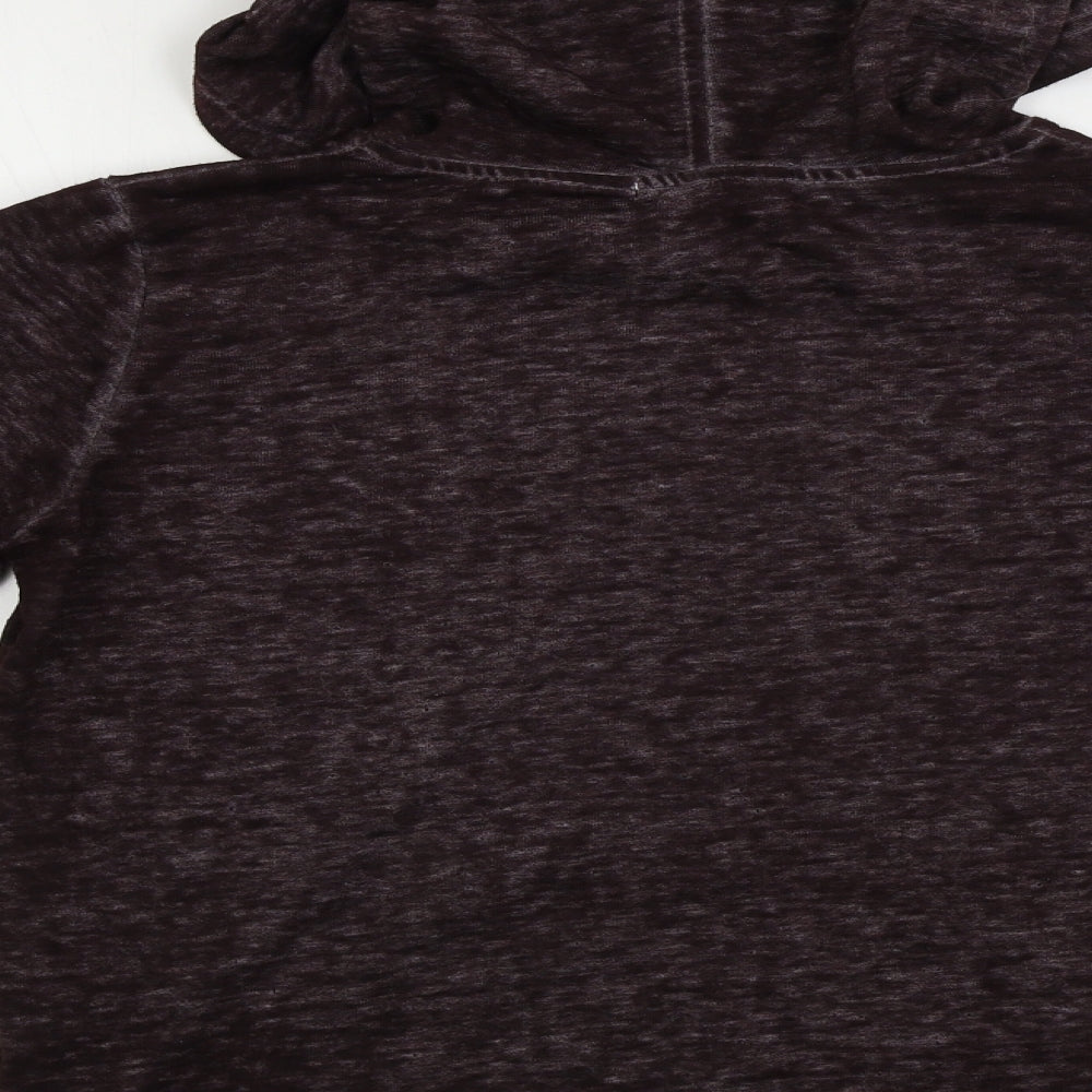 FOREVER 21 Womens Purple   Pullover Hoodie Size M