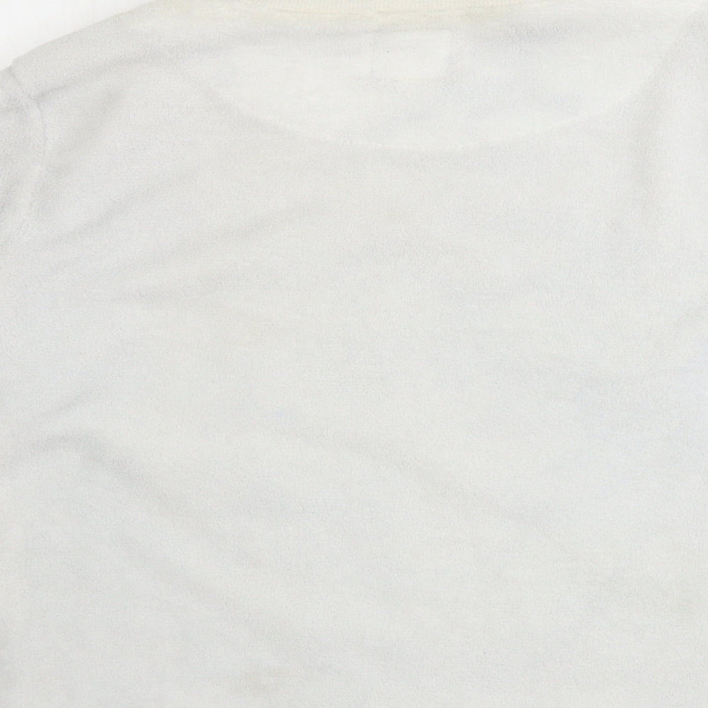 love to lounge       Womens White   Pullover Jumper Size XS