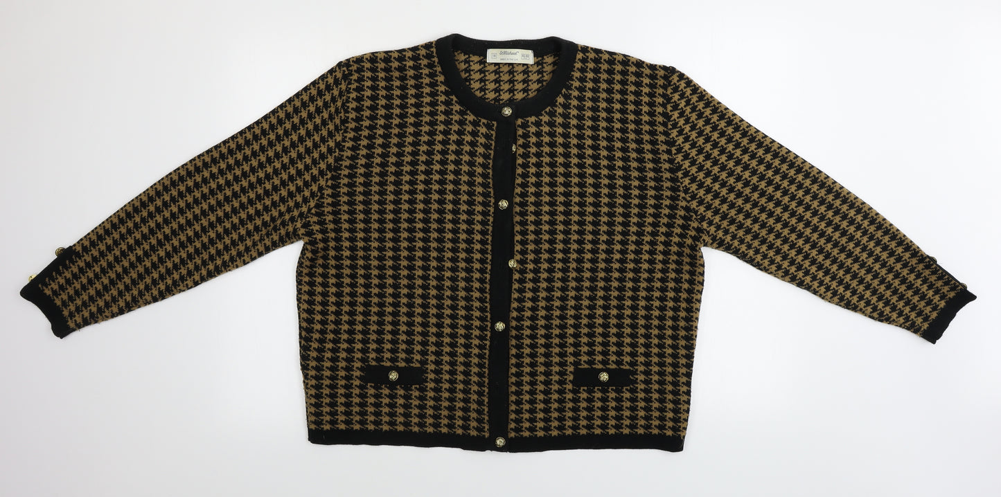 St michael       Womens Beige   Cardigan Jumper Size 18