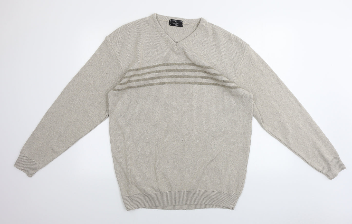 Classic Collection  Womens Beige   Pullover Jumper Size L