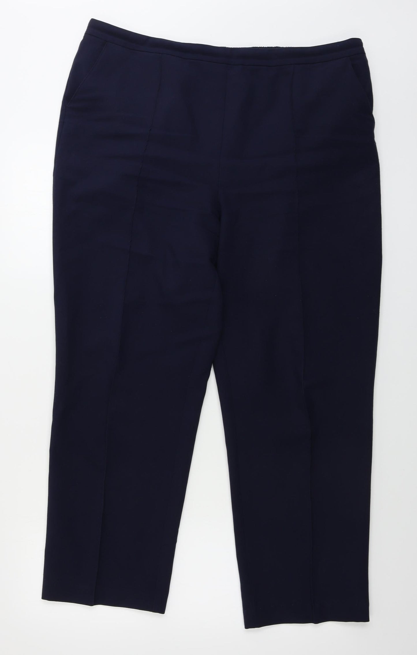 hle Womens Blue   Trousers  Size 38 in L26 in